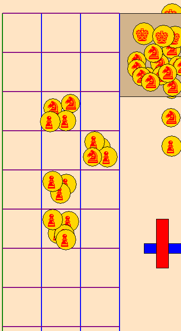Sumerian Counting Boards, multiplication operation placement strategy trial screen screenshot