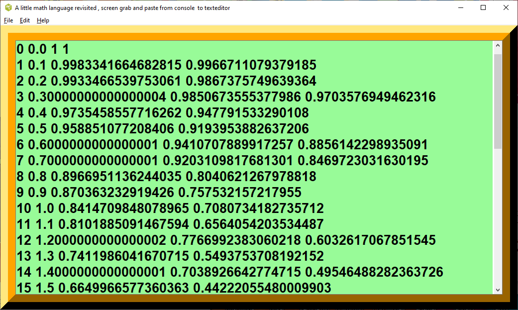 A little math language revisited screenshot two