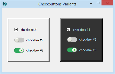 Image: Checkbuttons