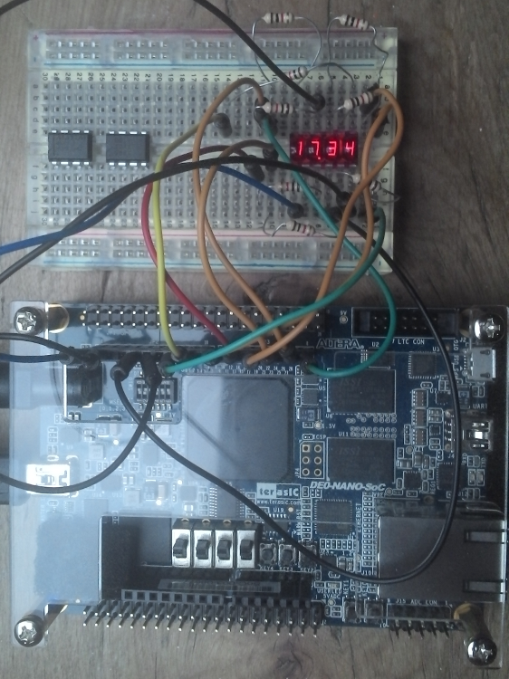 RG5 clock example hardware image