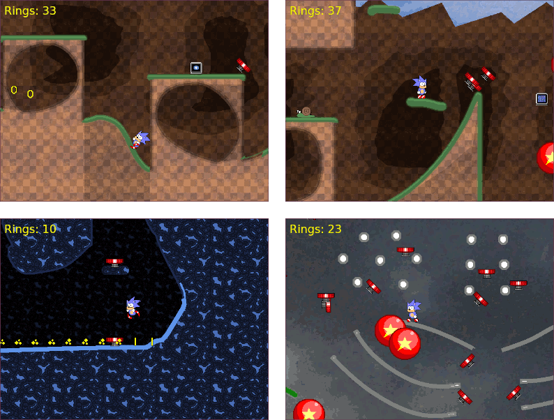 Sonic the hedgehog game screenshots
