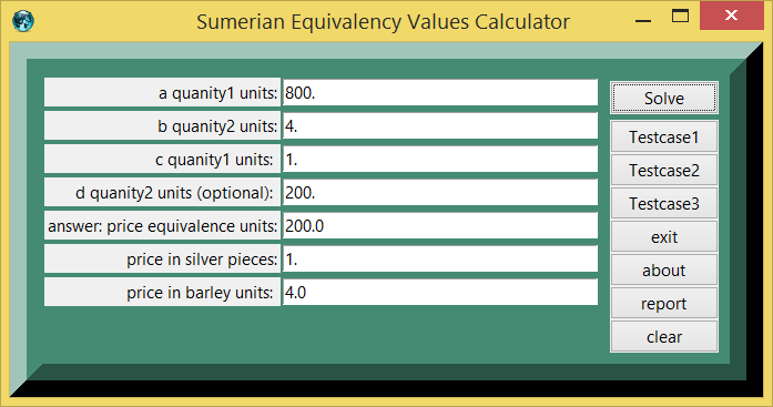 Sumerian Equivalency Values and the Law of Proportions with Demo Example Calculator screen.png