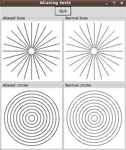 Experimenting with graphics algorithms